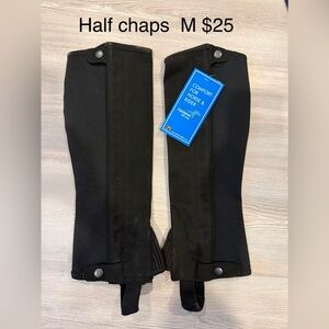 Half Chaps - Black